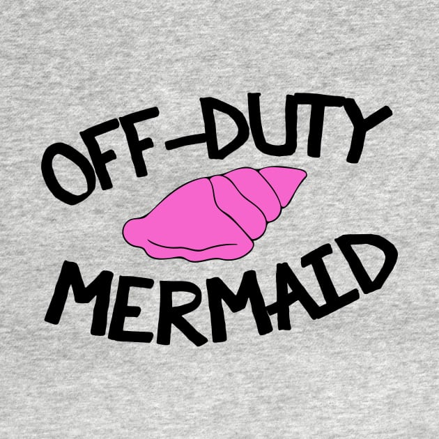 Off duty mermaid by bubbsnugg